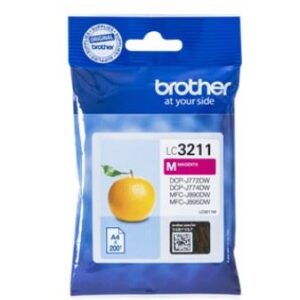 Brother Consumabili Multifunzione InkJet Cartuccia magenta  per dcpj772/j774/mfcj890dw/j895dw da 200 pagine.