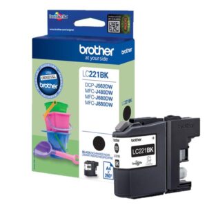 Brother Consumabili Multifunzione InkJet CART NERA MFC-J480DW/562DW/680DW/880DW( 260 PAGINE )