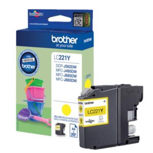 Brother Consumabili Multifunzione InkJet CART GIALL MFC-J480DW/562DW/680DW/880DW( 260 PAGINE )