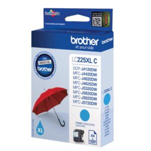 Brother Consumabili Multifunzione InkJet CARTUCCIA CIANO PER MFC-J4420DW/J4620DW/J5320DW/J5620DW/J5720DW       DURATA 1200 PAGINE