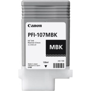 Canon CONSUMABILI PLOTTER MATTE BLACK INK TANK PFI-107 MBK