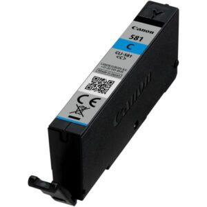 Canon CONSUMABILI STAMPANTI GETTO CLI-581 C Compatibile con PIXMA Serie TS9150, Serie TS8150,  Serie TS6150, TR7550, TR8550