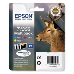 Epson CONSUMABILI STAMPANTI GETTO MULTIPACK 3-COLOURS T1306 DURABRITE ULTRA INK