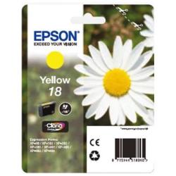 Epson CONSUMABILI STAMPANTI GETTO SINGLEPACK YELLOW 18 CLARIA HOME INK