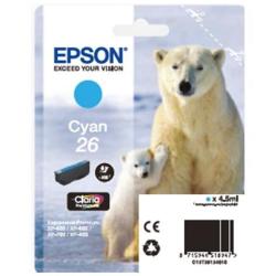 Epson CONSUMABILI STAMPANTI GETTO SINGLEPACK CYAN 26 CLARIA PREMIUM INK