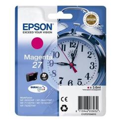 Epson CONSUMABILI STAMPANTI GETTO SINGLEPACK MAGENTA 27 DURABRITE ULTRA INK