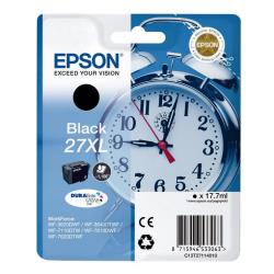 Epson CONSUMABILI STAMPANTI GETTO SINGLEPACK BLACK 27XL DURABRITE ULTRA INK