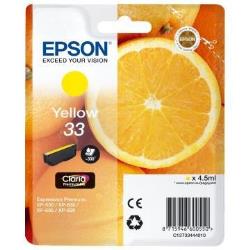 Epson CONSUMABILI STAMPANTI GETTO SINGLEPACK YELLOW 33 CLARIA PREMIUM INK