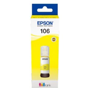 Epson CONSUMABILI STAMPANTI GETTO 106, FLACONE DI INCHIOSTRO GIALLO DA 70 ML