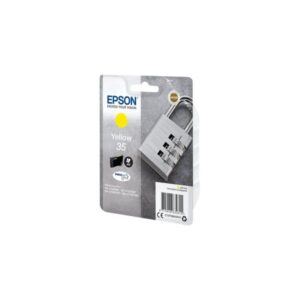 Epson CONSUMABILI STAMPANTI GETTO MATERIALE DI CONSUMO  CARTUCCE DI INCHIOSTRO  DURABRITE  ULTRA  35    LUCCHETTO  CONFEZIONE SINGOLA  1 X 9 1 ML GIALLO  RF AM