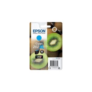 Epson CONSUMABILI STAMPANTI GETTO MATERIALE DI CONSUMO: CARTUCCE DI INCHIOSTRO, INCHIOSTRI CLARIA       PREMIUM, 202XL, KIWI, CONFEZIONE SINGOLA, 1 X 8,5 ML CIANO, ELEVATA,