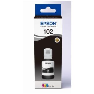 Epson CONSUMABILI STAMPANTI GETTO 102  FLACONE DI INCHIOSTRO NERO DA 127 ML