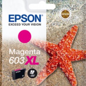 Epson CONSUMABILI STAMPANTI GETTO CARTUCCE DI INCHIOSTRO  603XL  STELLA MARINA                          CONFEZIONE SINGOLA, 1 X 4,0 ML MAGENTA, XL