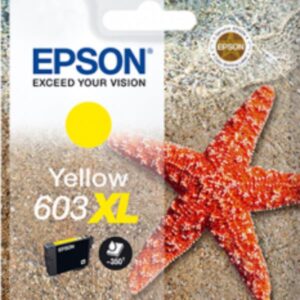 Epson CONSUMABILI STAMPANTI GETTO CARTUCCE DI INCHIOSTRO  603XL  STELLA MARINA                          CONFEZIONE SINGOLA, 1 X 4,0 ML GIALLO, XL