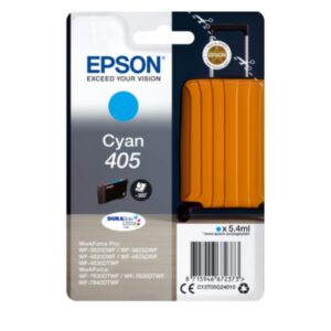 Epson CONSUMABILI STAMPANTI GETTO Singlepack Cyan 405 DURABrite Ultra Ink