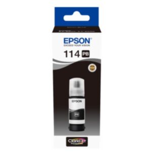 Epson CONSUMABILI STAMPANTI GETTO 114 ECOTANK PHOTO BLACK INK BOTTLE  1 X 70 ML