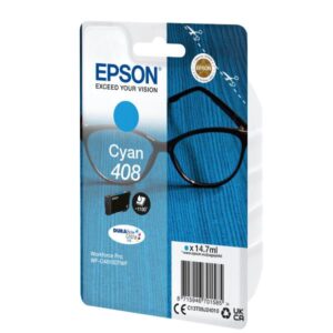 Epson CONSUMABILI STAMPANTI GETTO SINGLEPACK CYAN 408 DURABRITE ULTRA INK