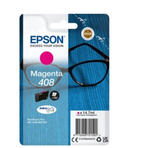 Epson CONSUMABILI STAMPANTI GETTO SINGLEPACK MAGENTA 408 DURABRITE ULTRA INK