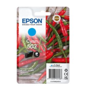 Epson CONSUMABILI STAMPANTI GETTO Cartucce  peperoncino Singlepack Cyan 503 Ink