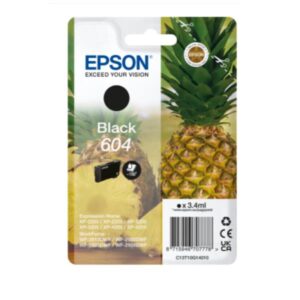 Epson CONSUMABILI STAMPANTI GETTO Cartucce ink ananas Singlepack Black 604 Ink