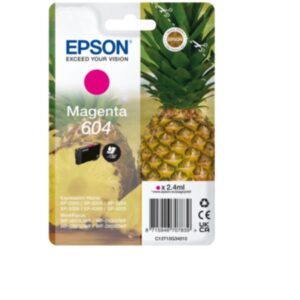 Epson CONSUMABILI STAMPANTI GETTO Cartucce ink ananas Singlepack Magenta 604 Ink