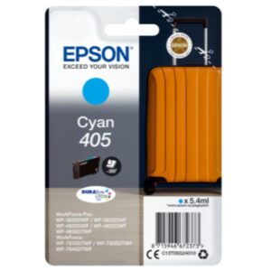 Epson CONSUMABILI STAMPANTI GETTO Singlepack Cyan 405 DURABrite Ultra Ink