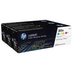 HP Inc CONSUMABILI STAMPANTI LASER HP 305A CYM Tri-Pack Laserjet Toner Cartridge