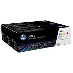 HP Inc CONSUMABILI STAMPANTI LASER HP 128A CYM Tri-Pack LaserJet Toner Cartridge