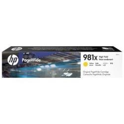 HP Inc CONSUMABILI STAMPANTI LASER Cartuccia giallo originale ad alta capacità HP 981X PageWide