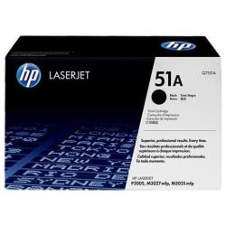 HP Inc CONSUMABILI STAMPANTI LASER HP LaserJet Q7551A Black Print Cartridge for LJ P3005/M3035mfp/M3027mfp  up to 6 500 pages