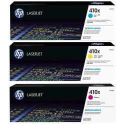 HP Inc CONSUMABILI STAMPANTI LASER HP 410X 3-pack High Yield Cyan/Magenta/Yellow Original LaserJet Toner Cartridges (CF252XM)