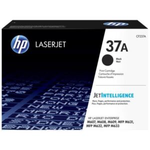 HP Inc CONSUMABILI STAMPANTI LASER HP 37A Black Original LaserJet Toner Cartridge (CF237A)