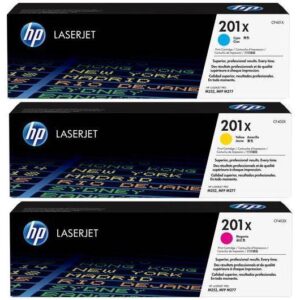 HP Inc CONSUMABILI STAMPANTI LASER HP 201X 3-pack High Yield Cyan/Magenta/Yellow Original LaserJet Toner Cartridges (CF253XM)