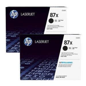 HP Inc CONSUMABILI STAMPANTI LASER HP 87X 2-pack High Yield Black Original LaserJet Toner Cartridges (CF287XD)