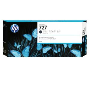 HP Inc CONSUMABILI STAMPANTI GETTO HP 727 300 ml OPACO Black Ink Cartridge