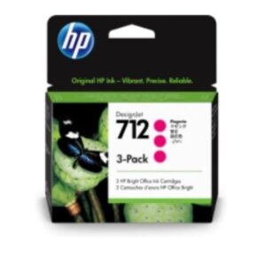 HP Inc CONSUMABILI STAMPANTI GETTO HP 712 3-Pack 29-ml Magenta DesignJet Ink Cartridge