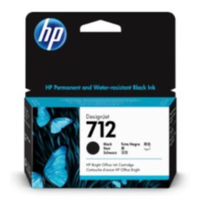 HP Inc CONSUMABILI STAMPANTI GETTO HP 712 38-ml Black DesignJet Ink Cartridge