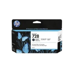 HP Inc CONSUMABILI STAMPANTI GETTO Cartuccia inchiostro nero opaco HP DesignJet 728 da 130 ml