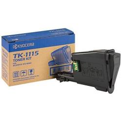 Kyocera CONSUMABILI STAMPANTI LASER TONER NERO (TK-1115) DA 1600 PAGINE IN FORMATO A4 (ISO/IEC 19752) PER FS-1041 / FS-1220MFP / FS-1320MFP – SINGOLO