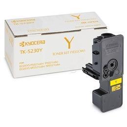 Kyocera Consumabili Multifunzione Laser TONER GIALLO TK-5220Y PER ECOSYS P5021CDN/CDW / ECOSYS M5521CDN/CDW   CAPACITÀ STANDARD 1200 PAGINE IN FORMATO A4 (ISO/IEC 19798)