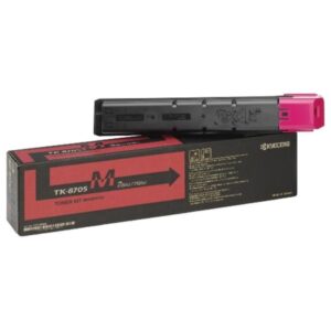 Kyocera Consumabili Multifunzione Laser TONER MAGENTA TK-8705M PERTASKALFA 6550CI/7550CI DA 30.000 PAGINE IN  FORMATO A4 CON COPERTURA DEL 5 PER CENTO