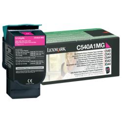 Lexmark CONSUMABILI STAMPANTI LASER CARTUCCIA TONER MAGENTA RETURN PROGRAM PER C540  C543 X543