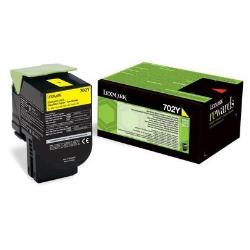 Lexmark CONSUMABILI STAMPANTI LASER 702Y CARTUCCIA DI TONER RETURN PROGRAM GIALLO