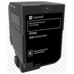 Lexmark CONSUMABILI STAMPANTI LASER CS720  CS725 CORPORATE CARTRIDGE LRP AD ALTA RESA NERO (20.000 PAGINE)