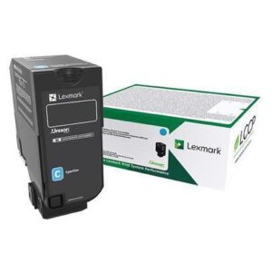 Lexmark CONSUMABILI STAMPANTI LASER CS/CX 727  CS728 CYAN RETURN PROGRAM TONER CARTRIDGE                  CS727DE / CS728DE / CX727DE