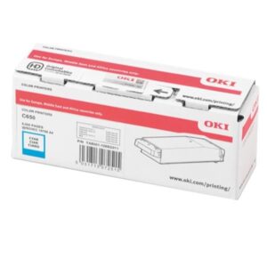 Oki Consumabili Multifunzione Laser Cyan toner cartridge 6K x c650