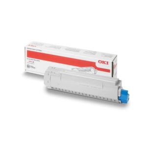 Oki CONSUMABILI STAMPANTI LASER CARTUCCIA TONER GIALLO MC851 DURATA FINO A 7300 PAGINE