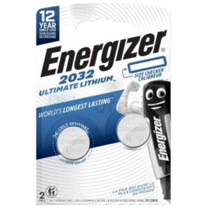 Energizer PILE AL LITIO ENERGIZER Ultimate Lith CR2032 BP2