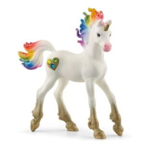 Schleich Action Figures RAINBOW LOVE UNICORN FOAL (3)