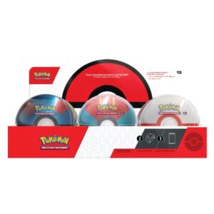 Pokemon Giochi d’Azione e di Abilità PKMN – Pokeball Tin  Settembre